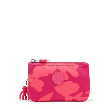 Kipling Creativity Small Printed Pouch Tassen Rood | NL 1097LI